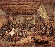 Feasting Peasants in a Tavern ag, OSTADE, Adriaen Jansz. van